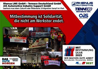 Mitbestimmung Plakat I Park