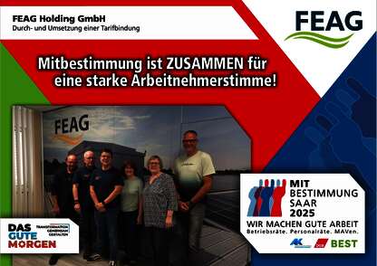 Mitbestimmung Plakat FEAG