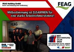 Mitbestimmung Plakat FEAG