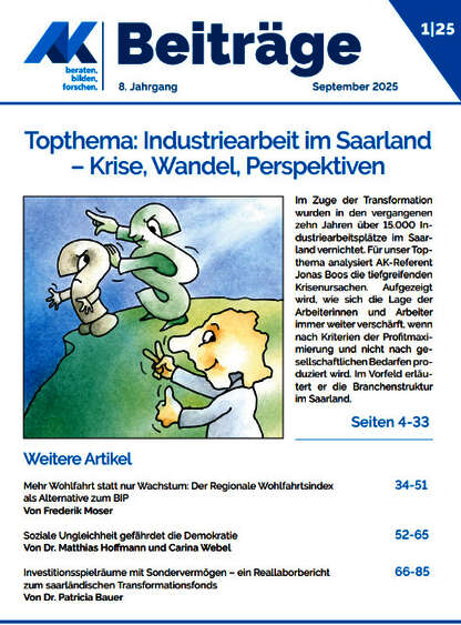 Titelblatt zu den AK-Beiträgen 08 2025
