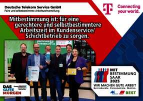 Mitbestimmung Plakat Telekom