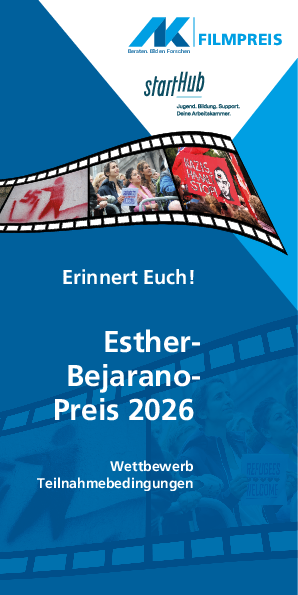 Projektflyer "Esther Bejarano Preis" - 