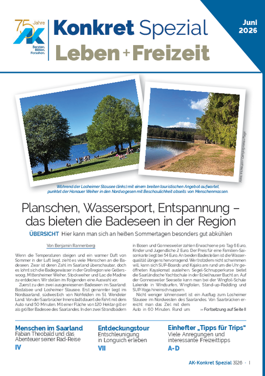 Leben und Freizeit - AK-Konkret Spezial, Heft 3, Juni 2026