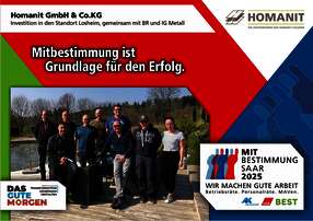 Mitbestimmung Plakat Homanit GmbH