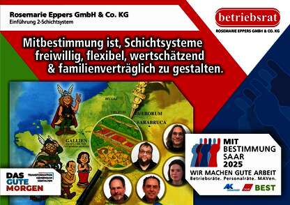 Mitbestimmung Eppers Plakat