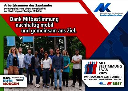 Mitbestimmung Plakat Arbeitskammer