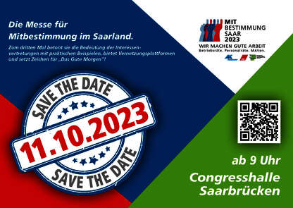 Save the date-Plakat mit entsprechendem Schtiftzug
