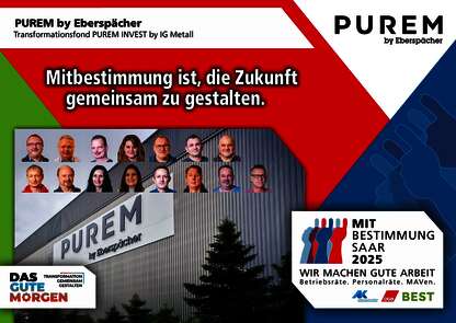 Mitbestimmung Plakat Purem