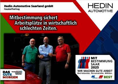 Mitbestimmung Plakat Hedin Automotive