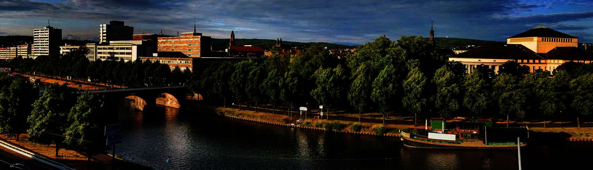 Blick auf Saarbrücken Blick auf Saarbrücken