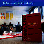 Titelblatt Broschüre Fachseminare für Betriebsräte