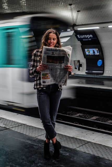 Bild 11 von 12 :   "Saarbrücker Zeitung"-Leserin unterwegs in Europa