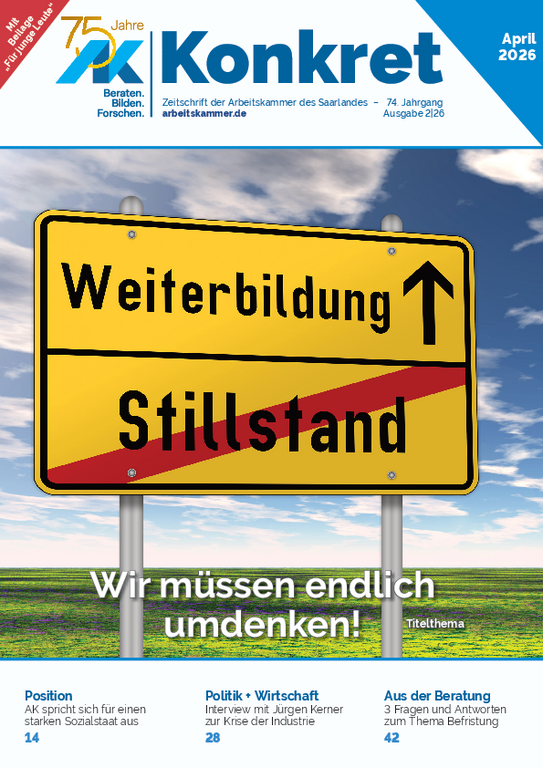 Weiterbildung: Wir müssen endlich umdenken! - Heft 2, April 2026