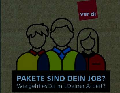 Schmuckbild, Aufruf zur Umfrage in der Paketbranche