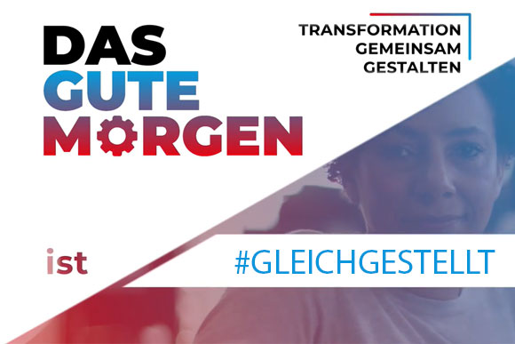 Logo DAS GUTE MORGEN Gleichstellung Logo DAS GUTE MORGEN Gleichstellung