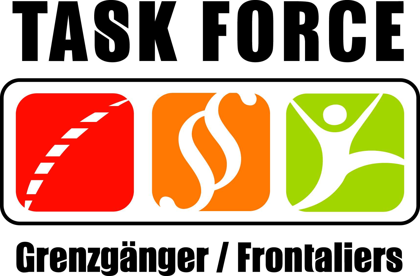 Logo Task Force Grenzgänger 3.0 in der Großregion